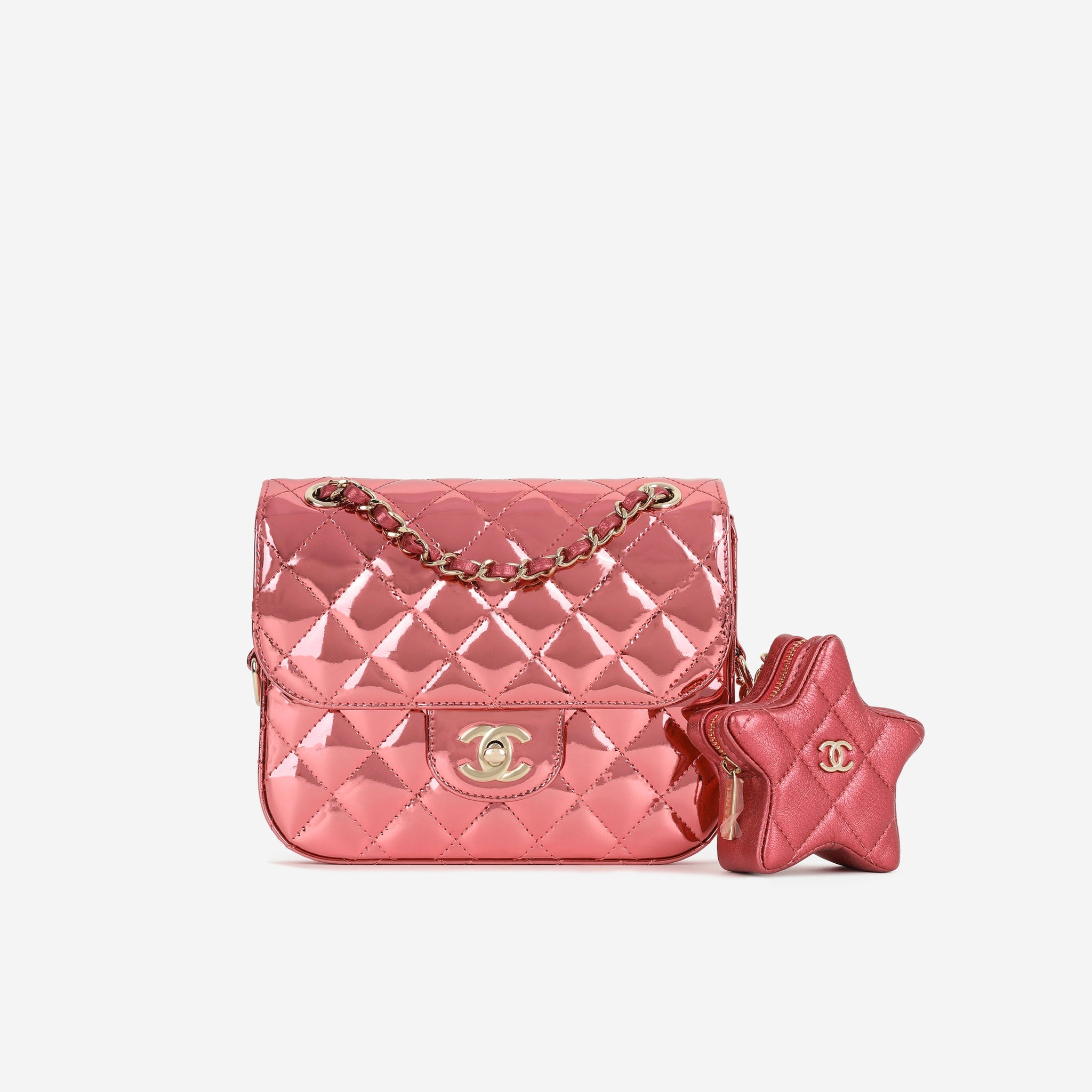Chanel Mini Flap Bag & Star Coin Purse