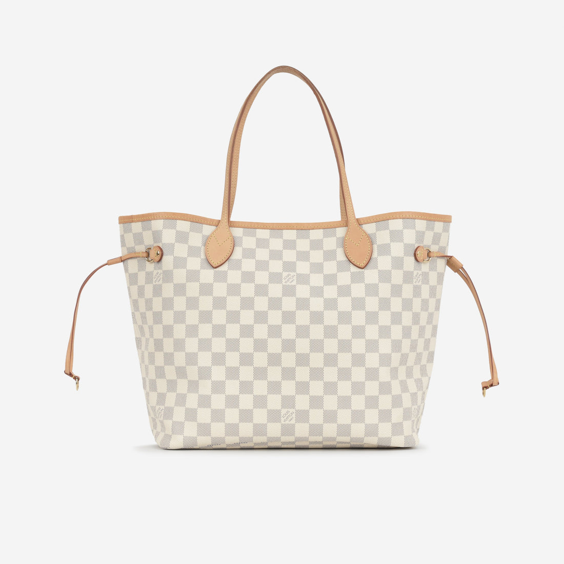 Louis Vuitton Louis Vuitton Neverfull MM Damier Azur Gold Hardware