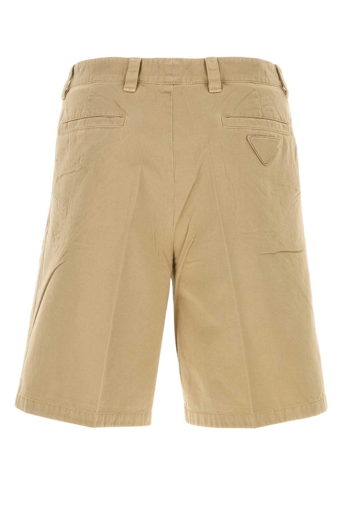 PRADA Men's Mini Gabardine Bermuda Shorts
