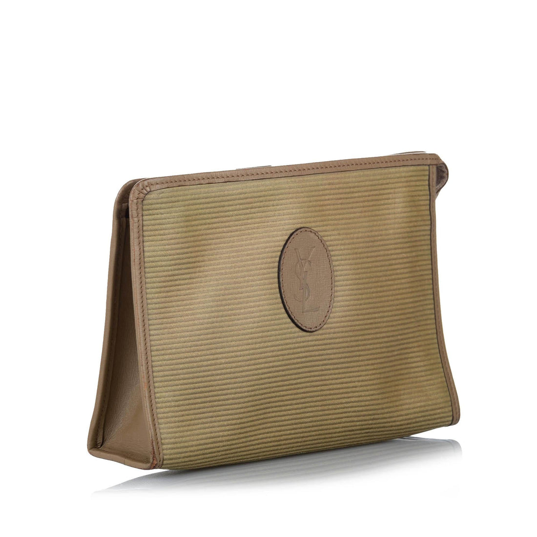 Saint Laurent Canvas Clutch Bag (SHG-31504)