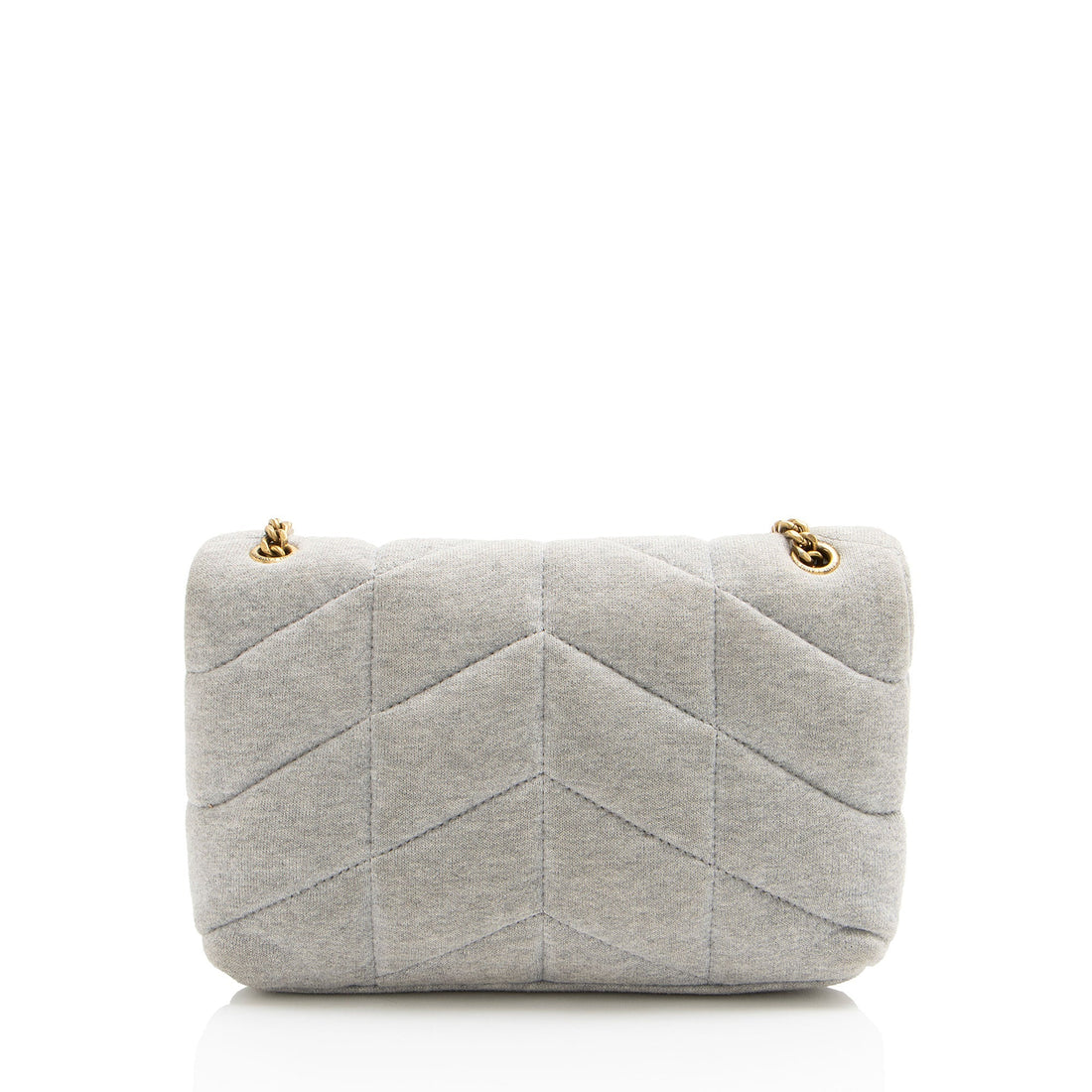 Saint Laurent Jersey Monogram Puffer LouLou Toy Shoulder Bag