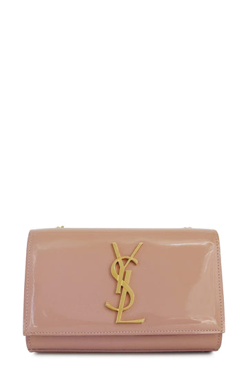 Patent Monogram Small Kate Pink