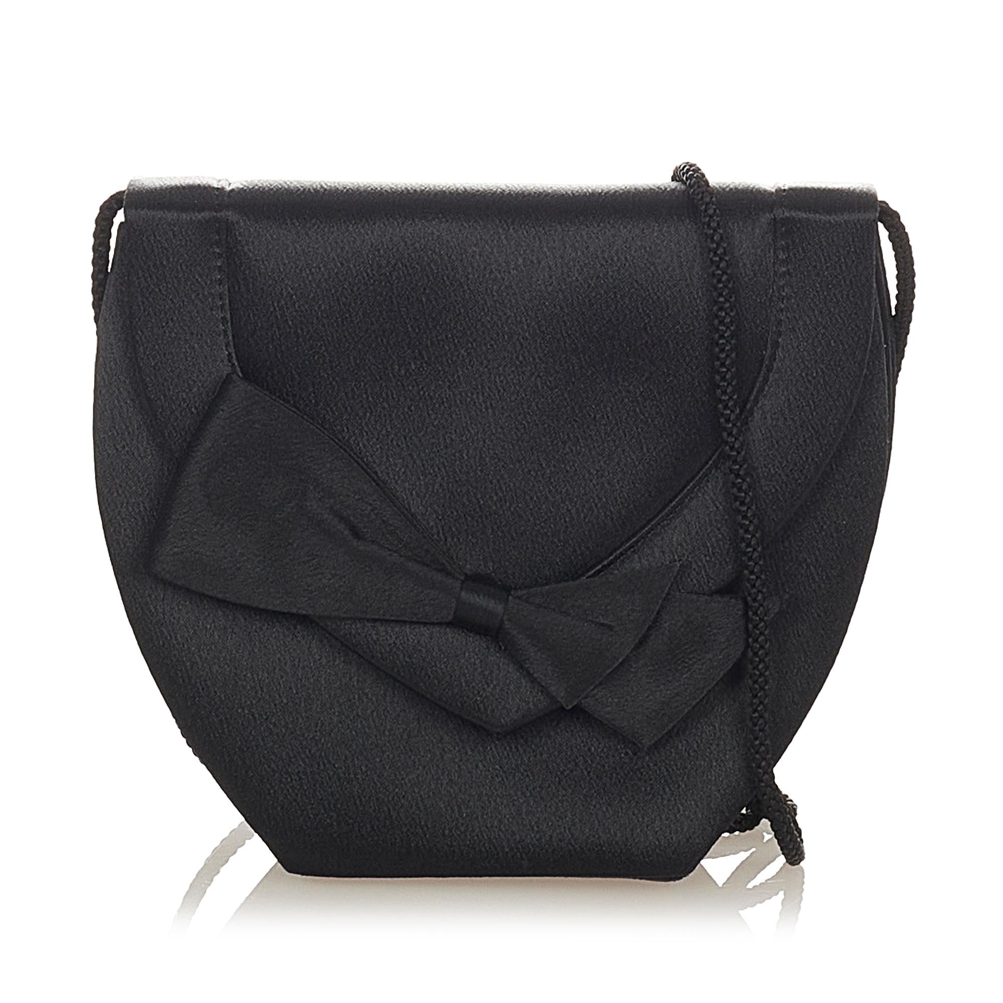 Saint Laurent Satin Clutch Bag (SHG-25250)