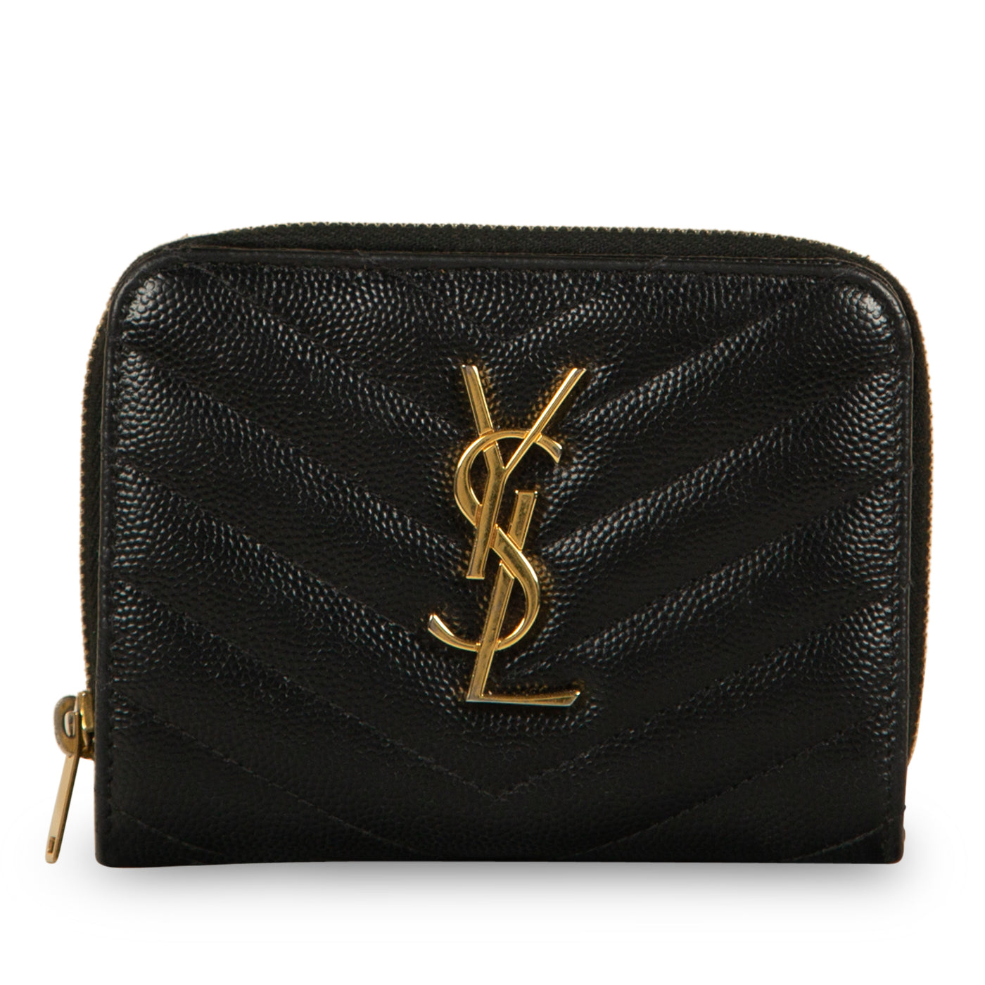 Yves Saint Laurent Mini Compact Envelope Wallet