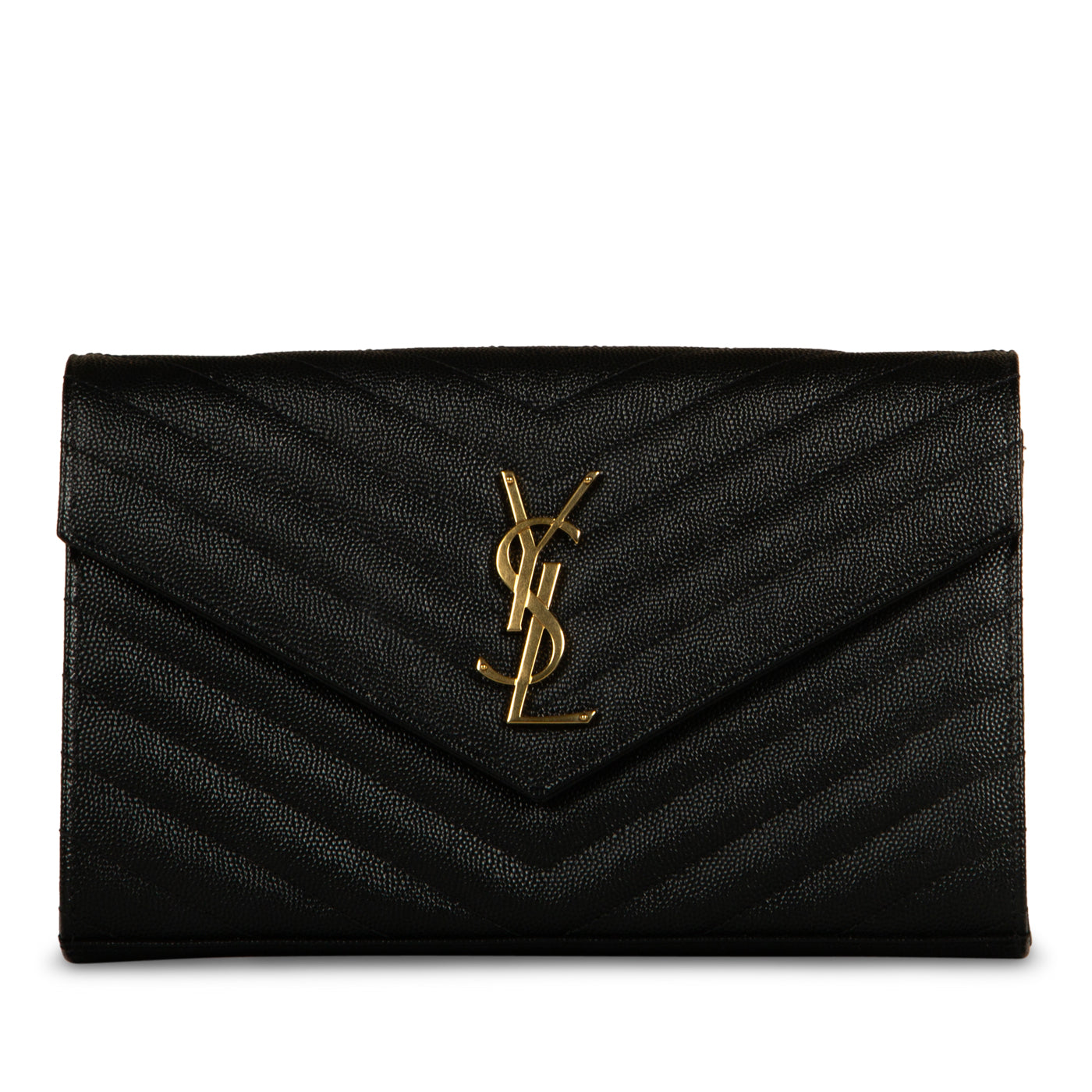 Yves Saint Laurent Monogram Chain Wallet