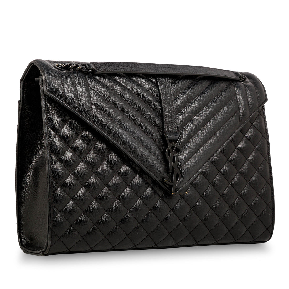 Yves Saint Laurent Large Monogram Mix Matelasse Shoulder Bag