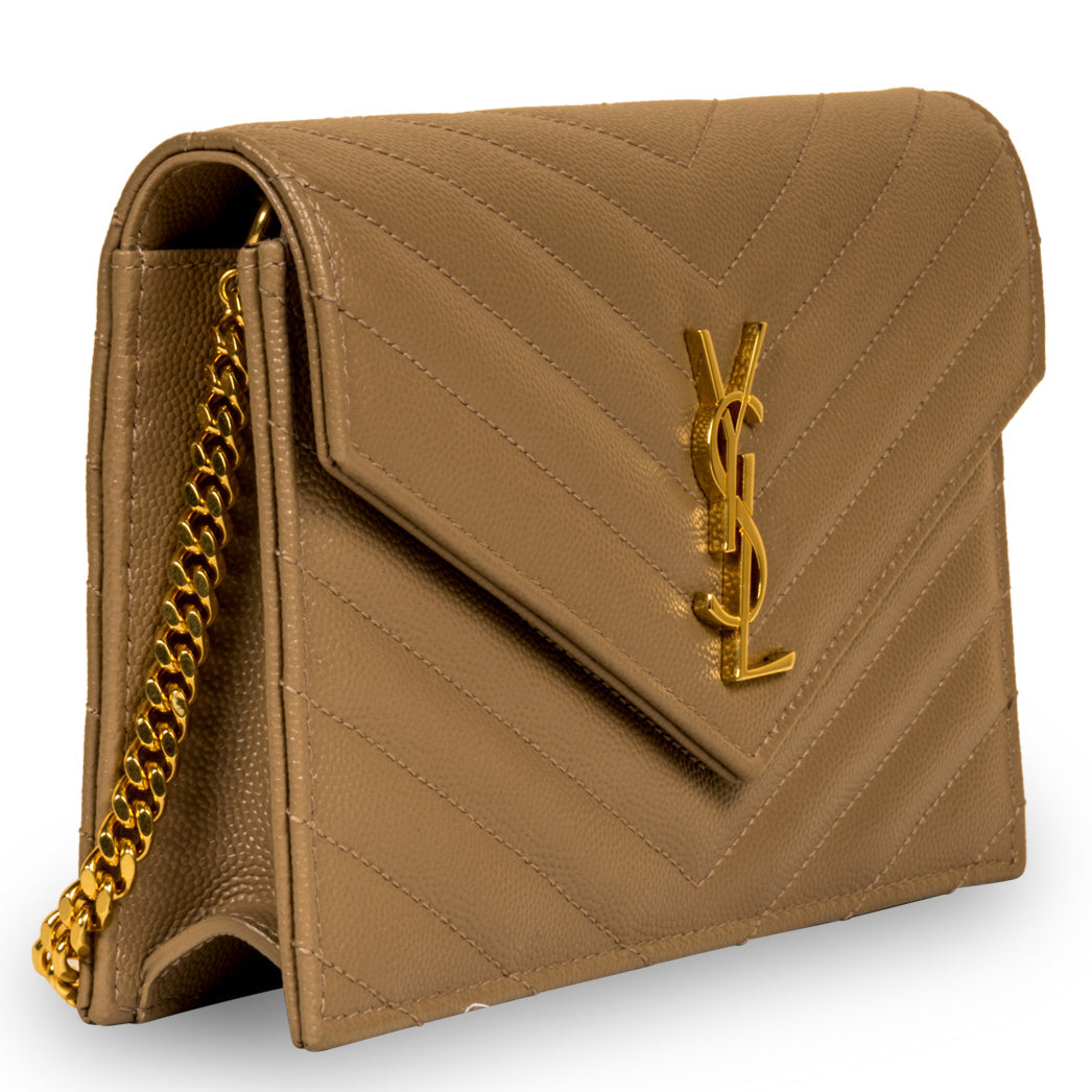 Yves Saint Laurent Chevron Monogram Crossbody