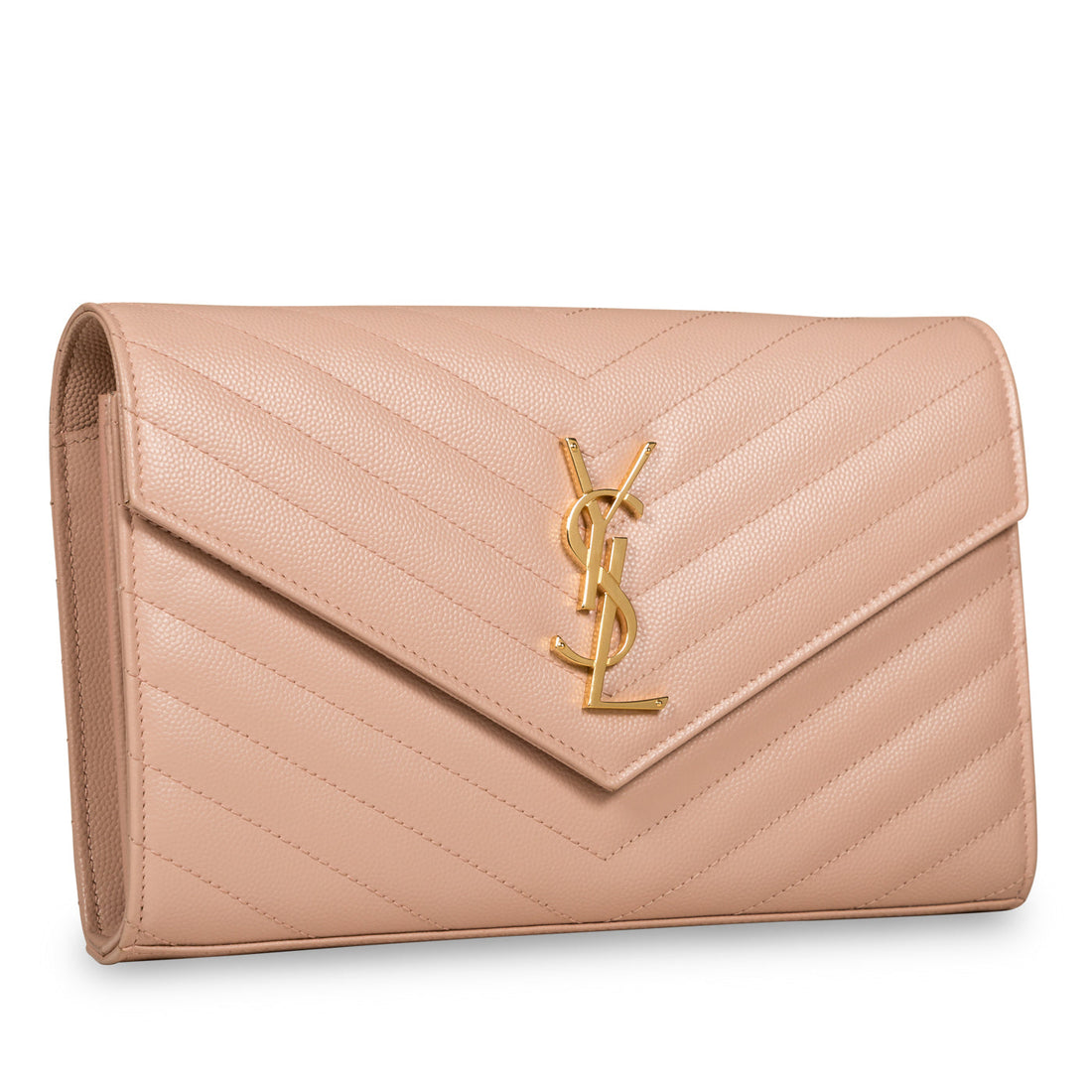 Yves Saint Laurent Chevron Envelope Crossbody