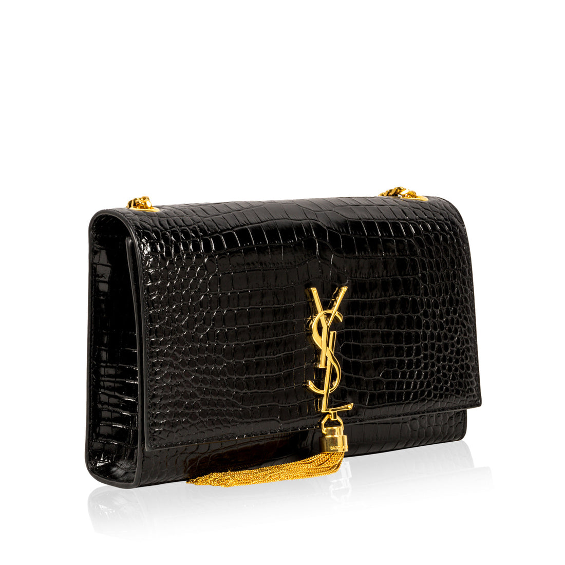 Yves Saint Laurent Crocodile Kate Tassel