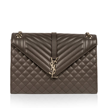 Yves Saint Laurent Cassandre - Cross-quilted Stitching