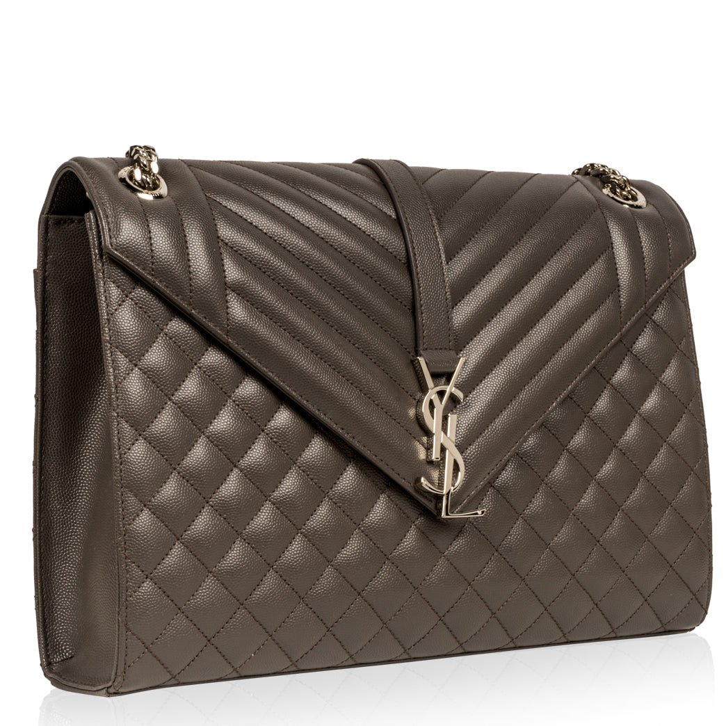 Yves Saint Laurent Cassandre - Cross-quilted Stitching