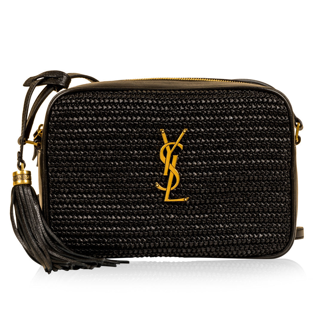 Yves Saint Laurent Lou Crossbody - Rafia