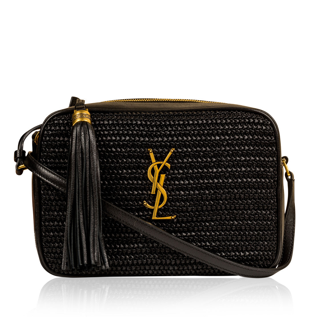 Yves Saint Laurent Lou Crossbody - Rafia