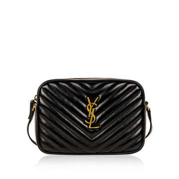 Yves Saint Laurent Lou Crossbody - Black