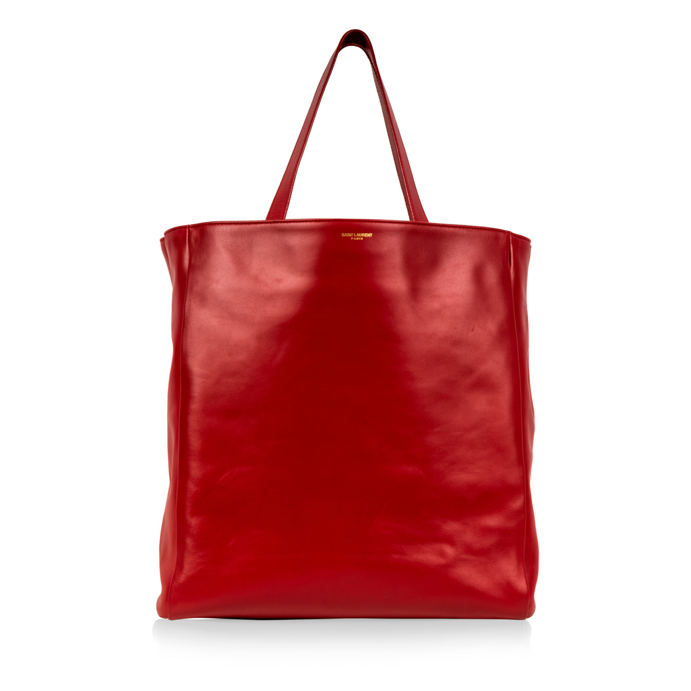 Yves Saint Laurent Soft Tote Bag - Red