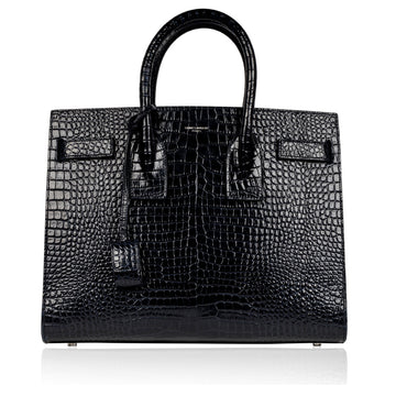 Yves Saint Laurent Small Sac de Jour - Croc Embossed