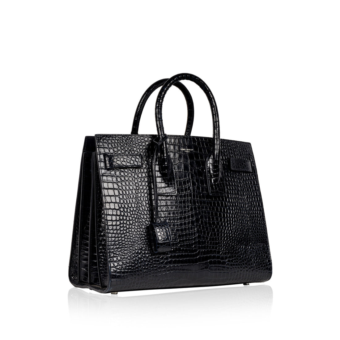 Yves Saint Laurent Small Sac de Jour - Croc Embossed