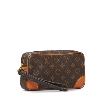 Louis Vuitton Marly Dragonne Clutch PM Monogram Canvas