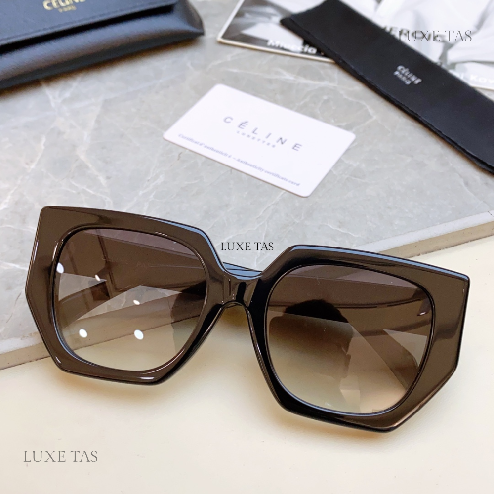 Triomphe Oversized Square-frame Acetate Sunglasses Designer Sunglasses for Women