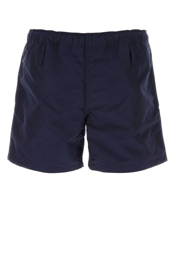 PRADA Nylon Mini Swimming Shorts for Men - FW25 Collection