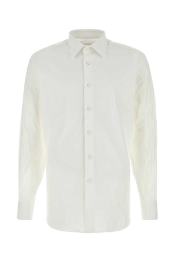 PRADA Stretch Cotton Blend Shirt - SS25 Collection