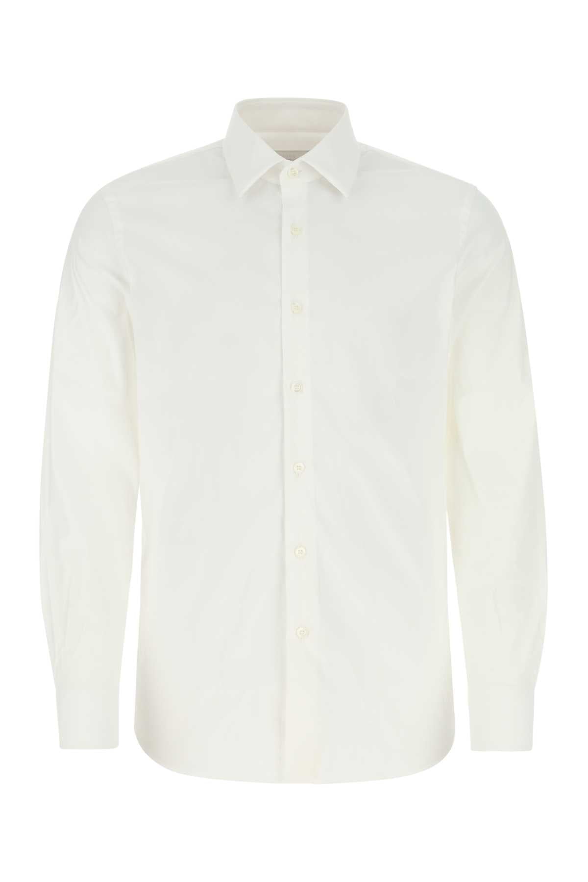 PRADA Classic Poplin Shirt for Men