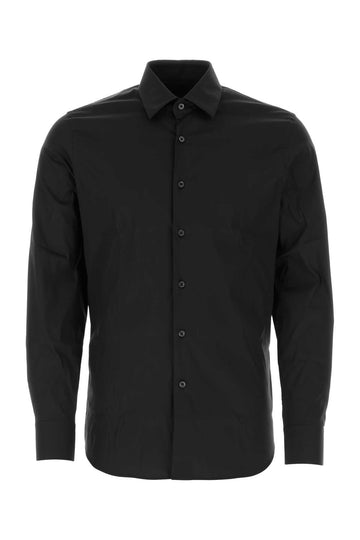 PRADA Classic Stretch Poplin Shirt for Men