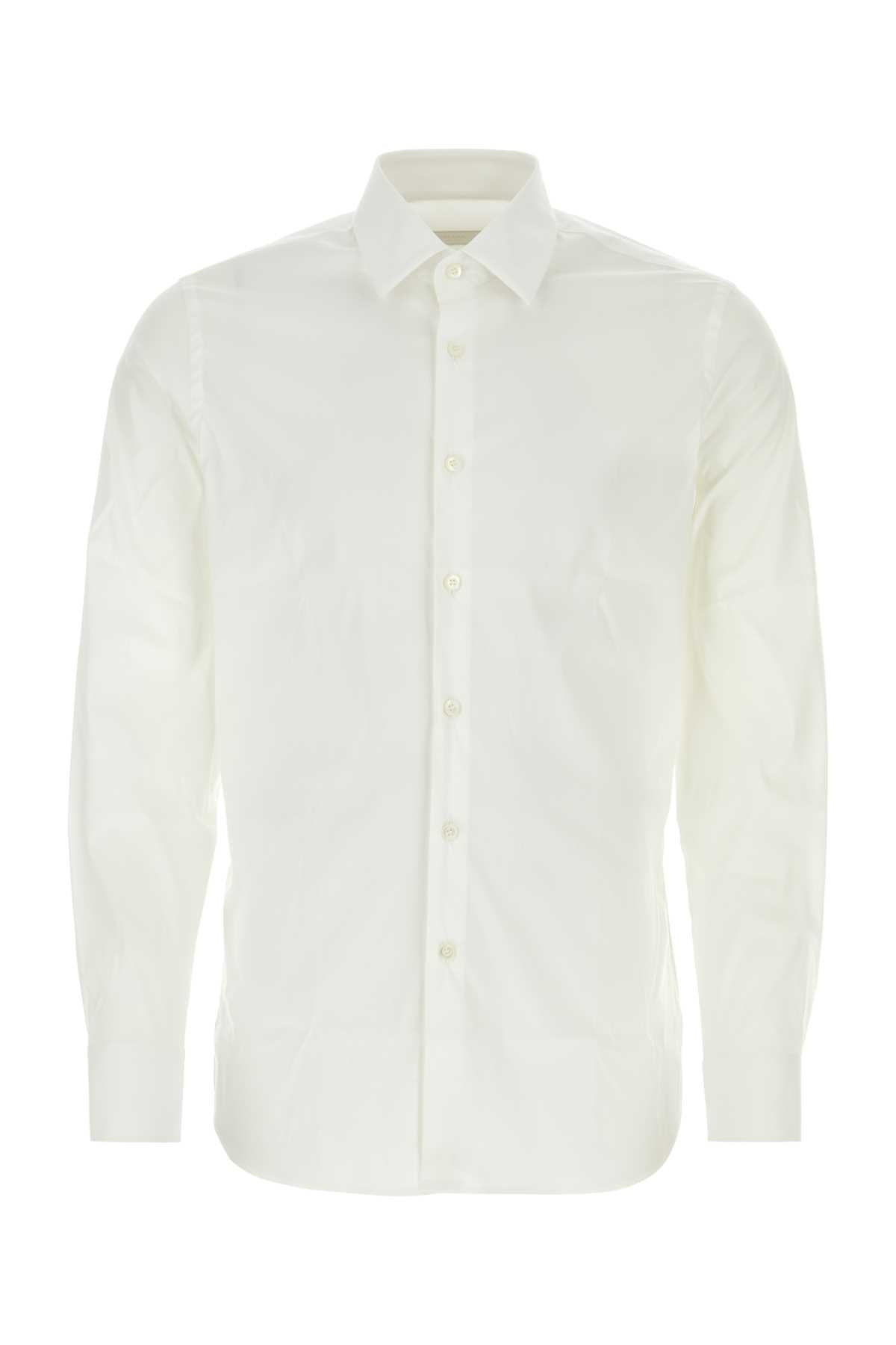 PRADA Essential Stretch Poplin Shirt for Men