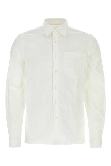 PRADA Classic Poplin Shirt for Men - SS25 Collection