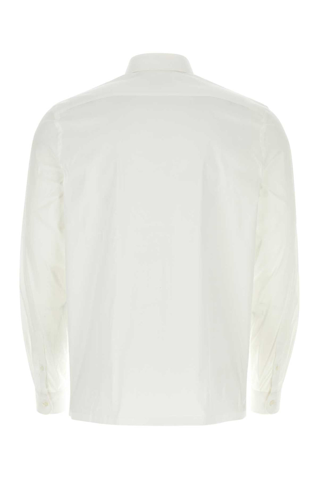 PRADA Classic Poplin Shirt for Men - SS25 Collection