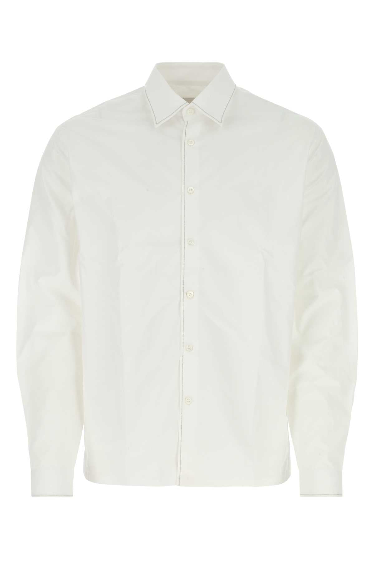 PRADA Classic Poplin Shirt for Men - SS23 Edition