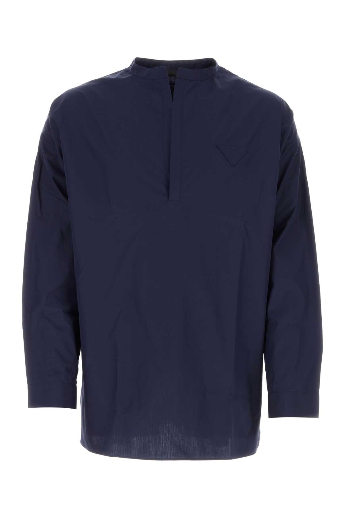 PRADA Oversized Poplin Shirt for Men - Fall Collection