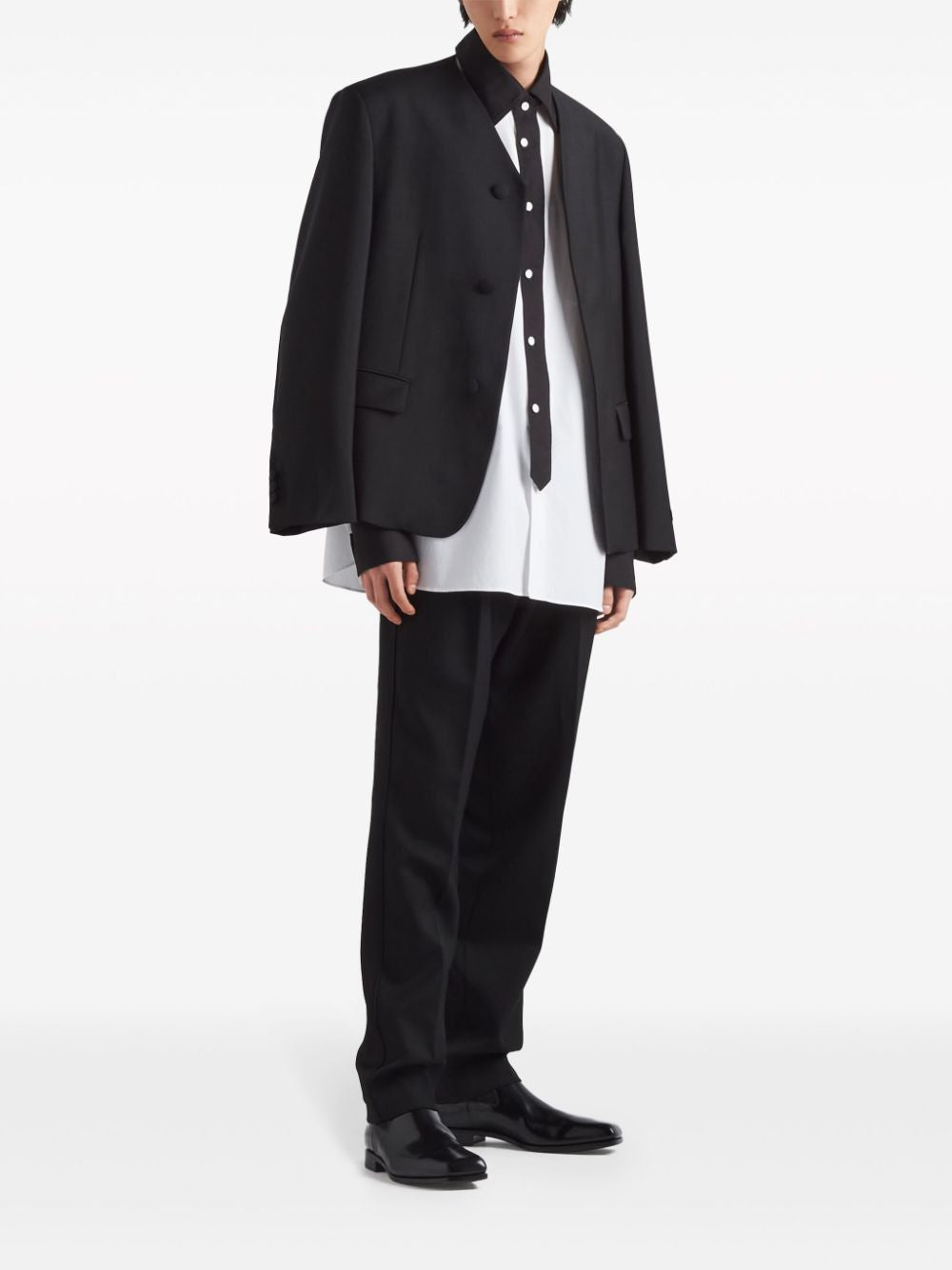 PRADA Oversized Poplin Shirt - SS24