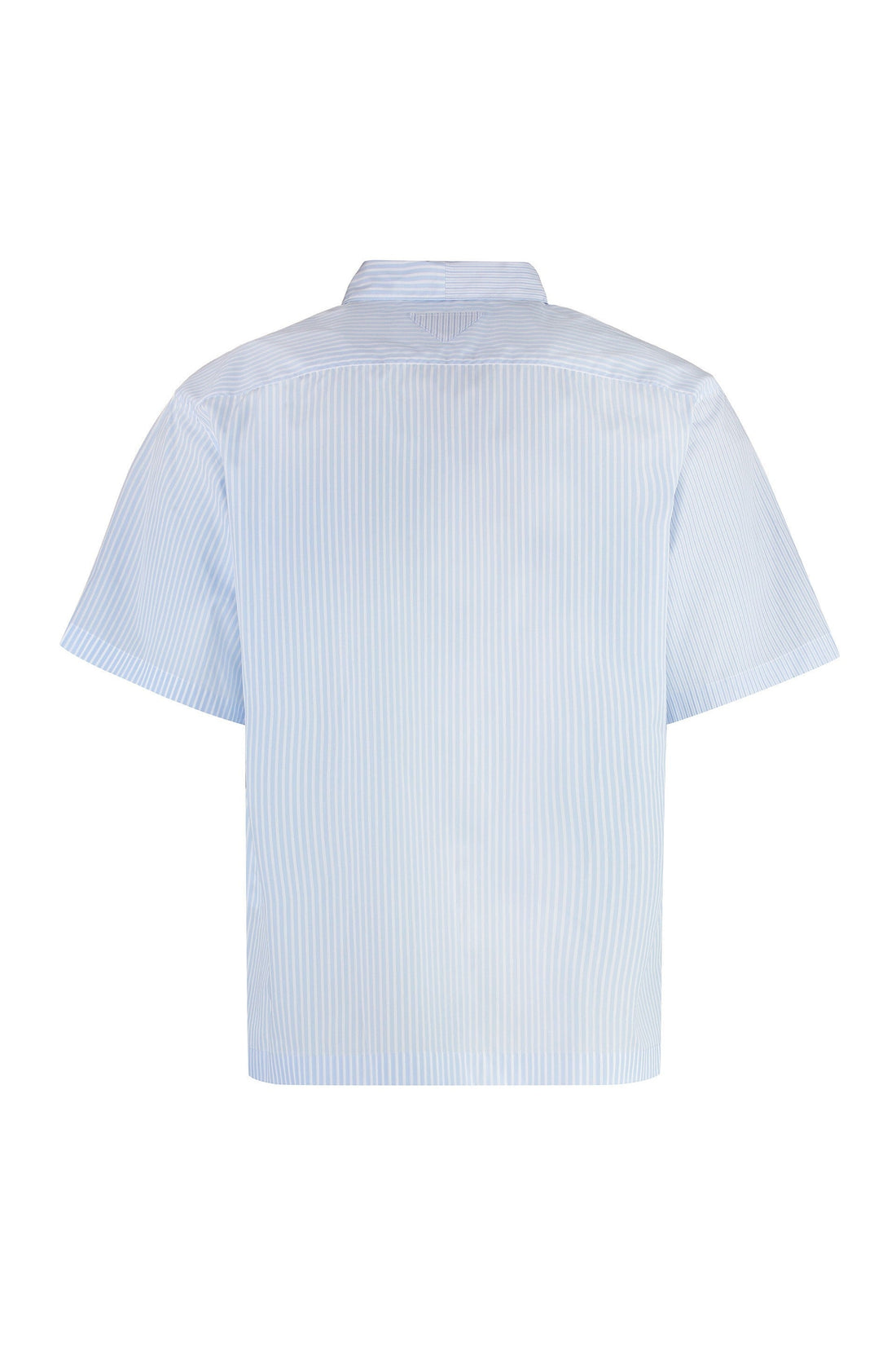 PRADA Striped Mini Poplin Shirt for Men