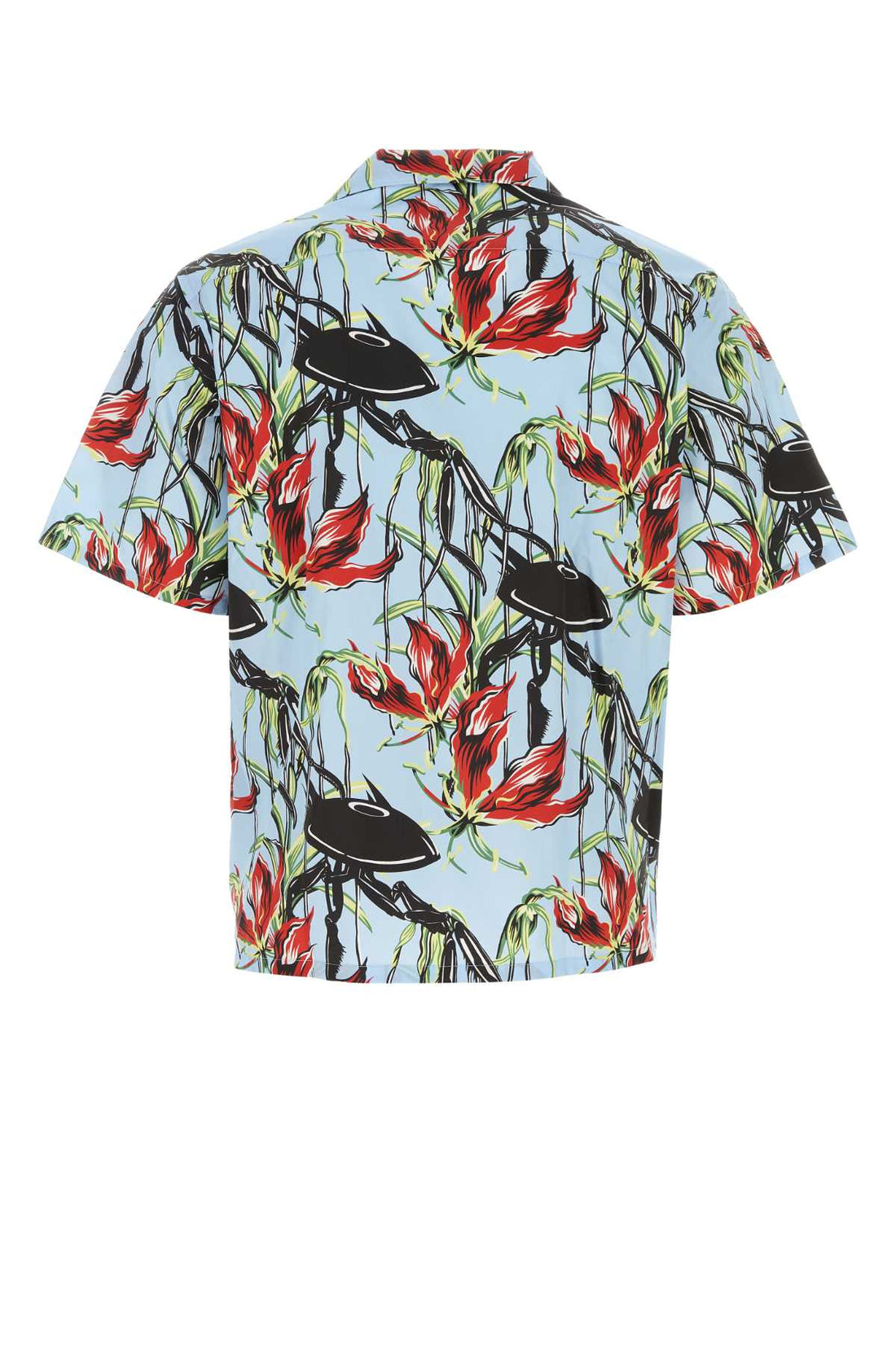PRADA Printed Poplin Shirt for Men