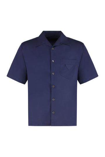 PRADA Poplin Shirt for Men - SS25 Collection