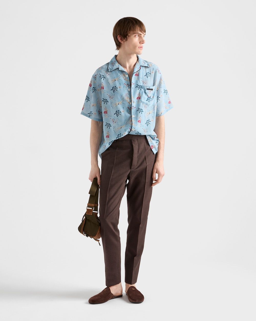 PRADA Stylish Men’s Shirt for FW25