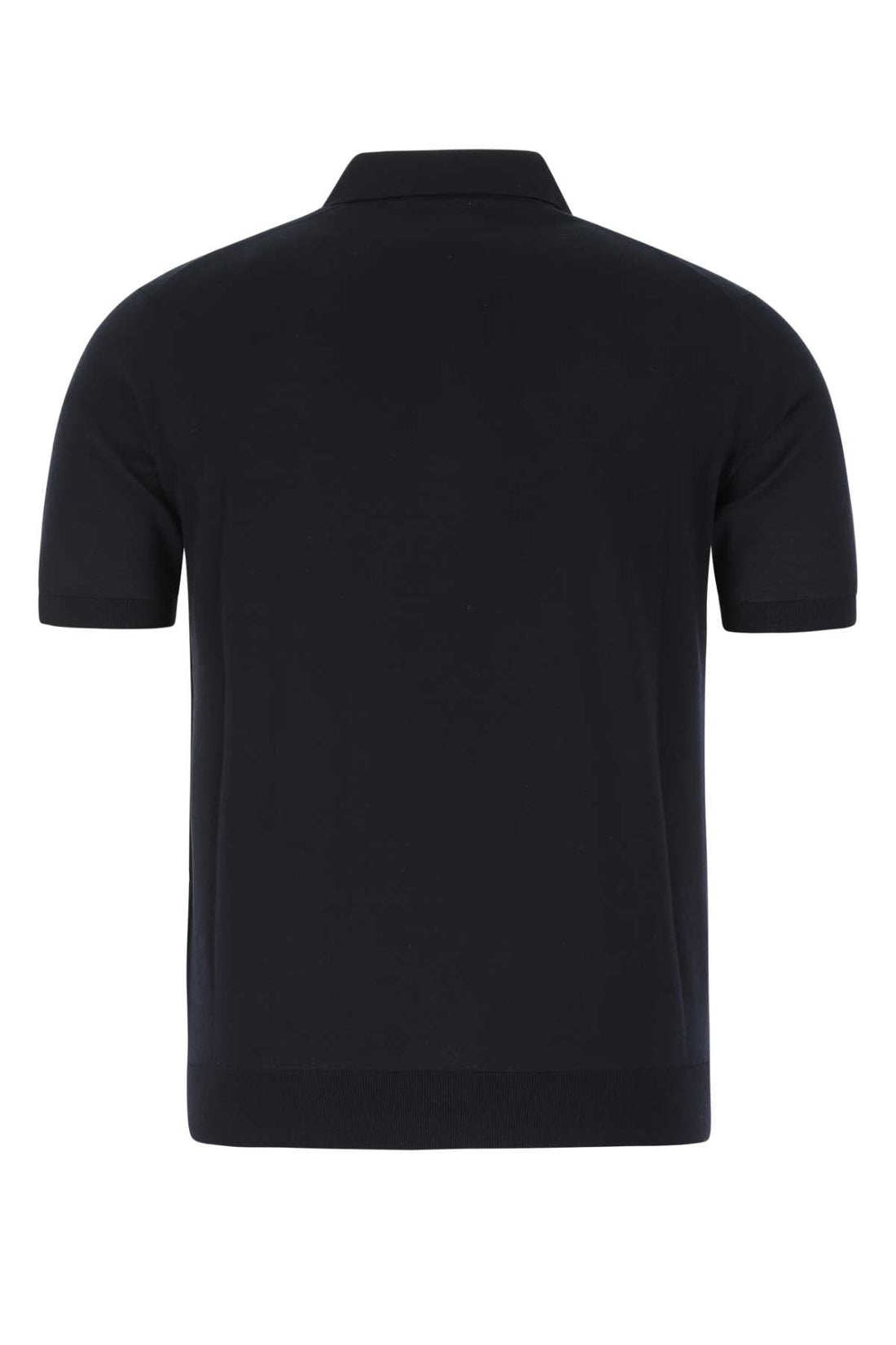 PRADA Classic Wool Polo Shirt - Perfect for Men in FW25