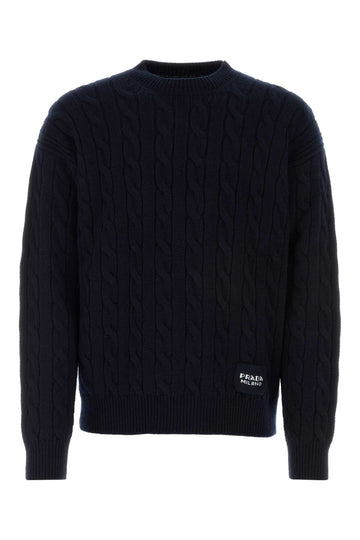 PRADA Cashmere Crewneck Sweater for Men - SS24 Collection