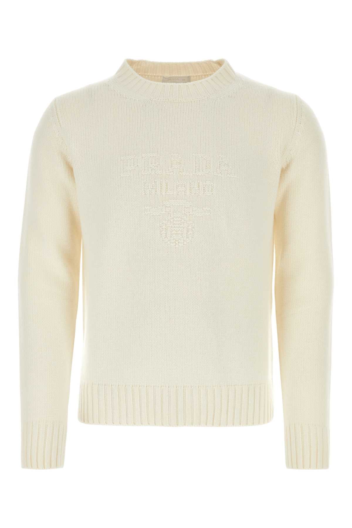 PRADA Men's Wool Blend Pullover Sweater