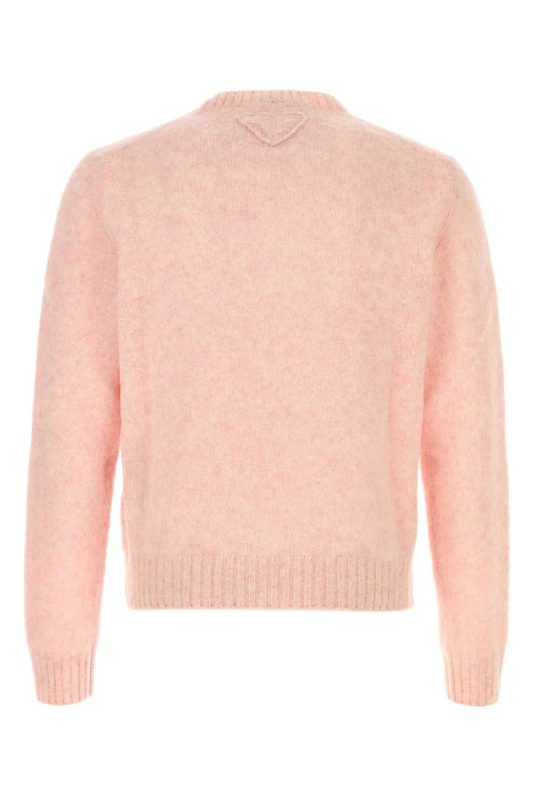 PRADA Men's Melange Wool Sweater - SS25 Collection