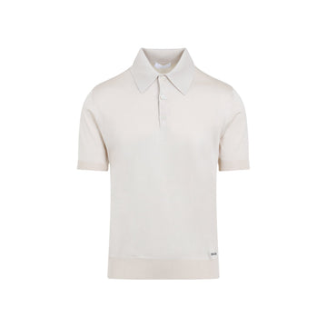 PRADA Silk Knit Polo Shirt for Men