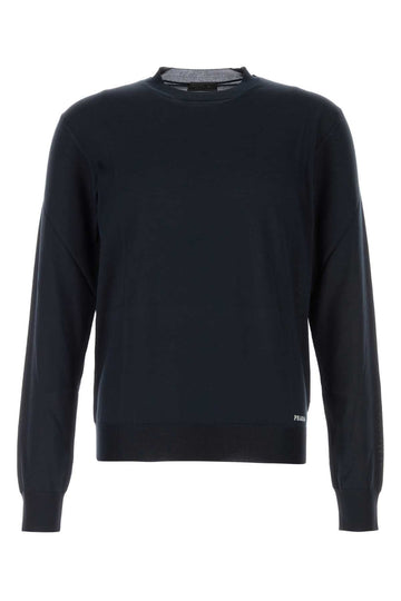 PRADA Silk Knit Sweater for Men - SS25 Collection