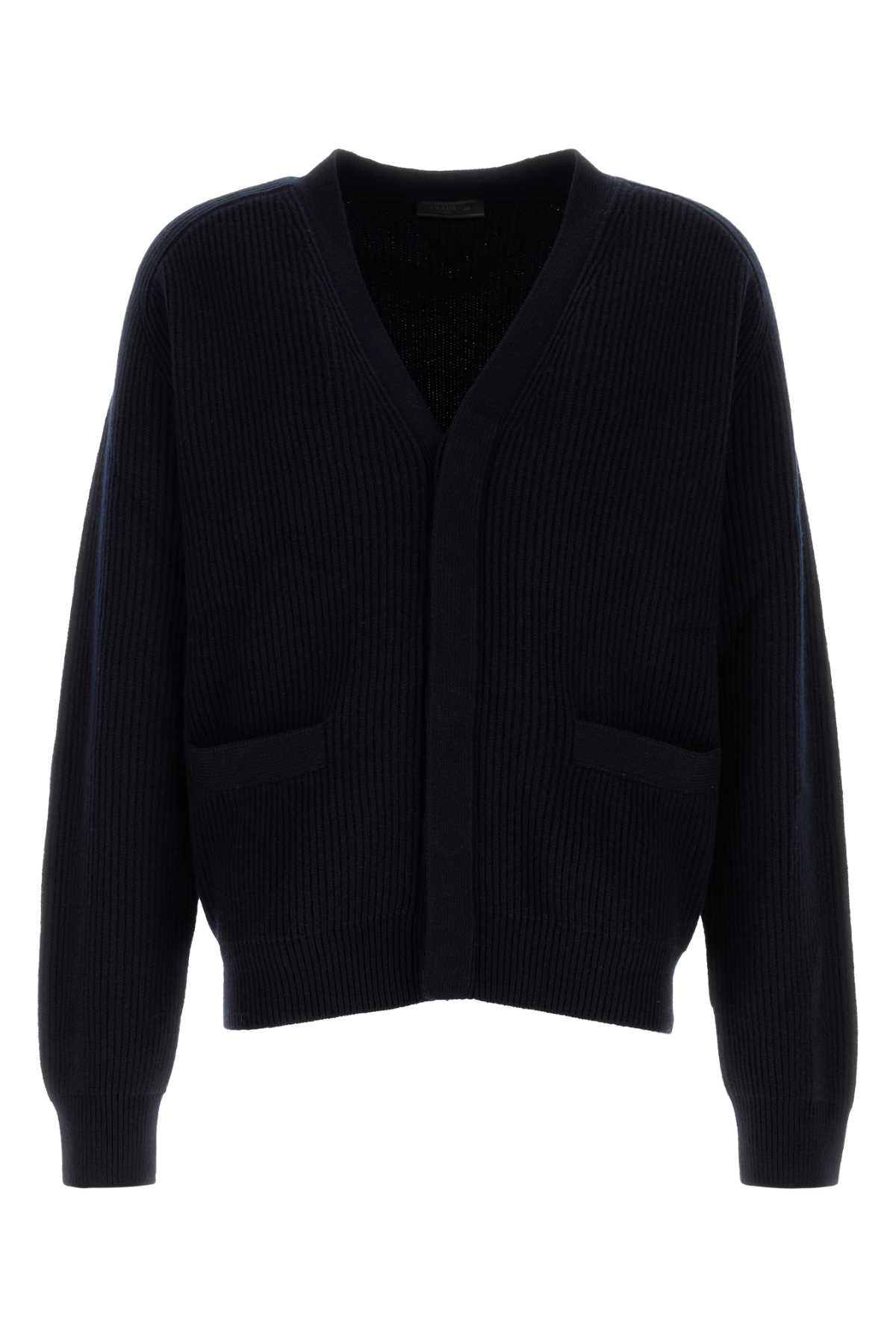 PRADA Cashmere Cardigan for Men - Spring/Summer 2025