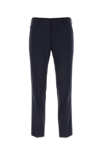 PRADA Men's Stretch Wool Trousers - FW24 Collection