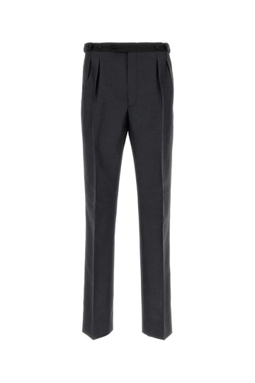 PRADA Mohair Blend Pants for Men - SS25