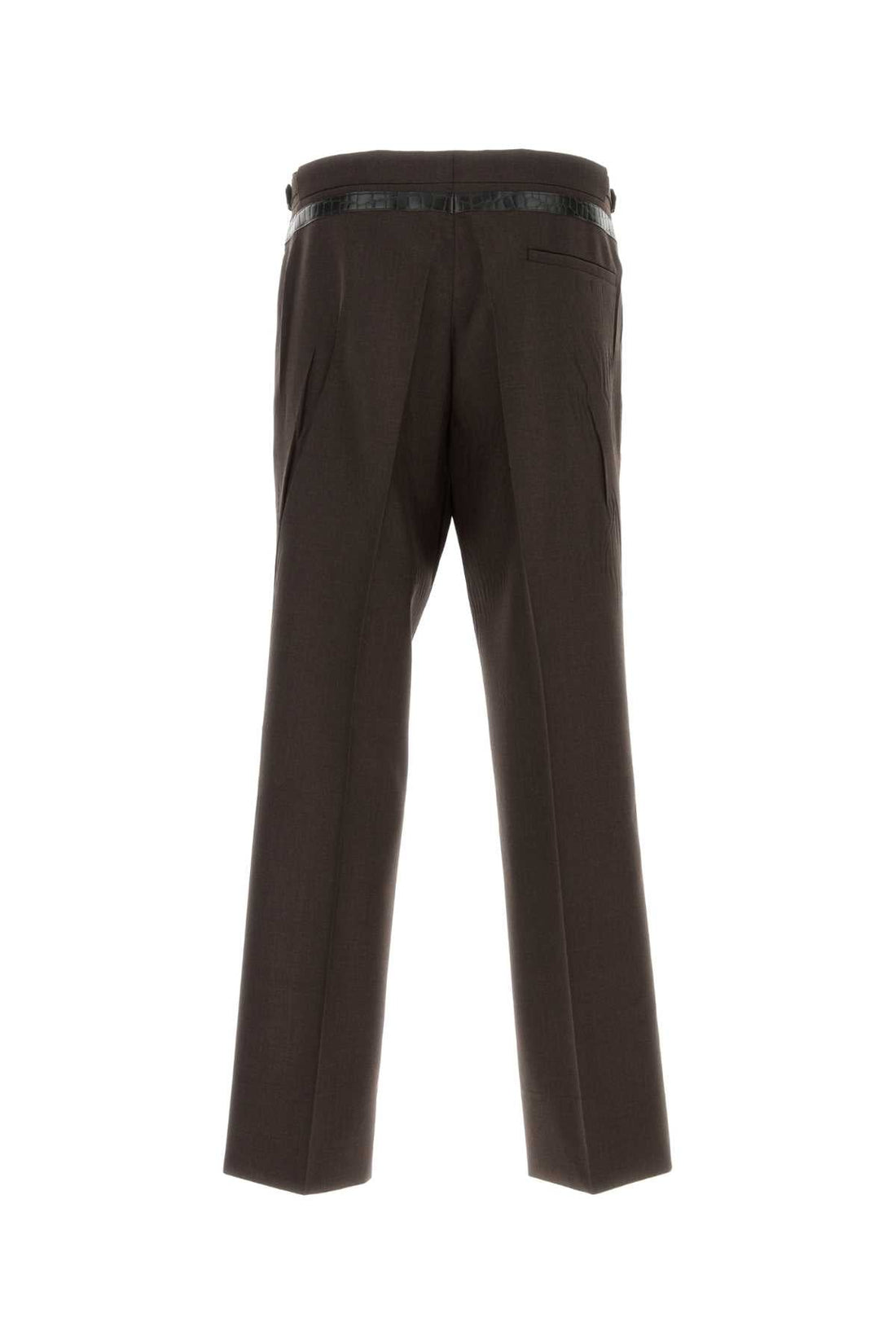 PRADA Wide-Leg Mohair Blend Pants