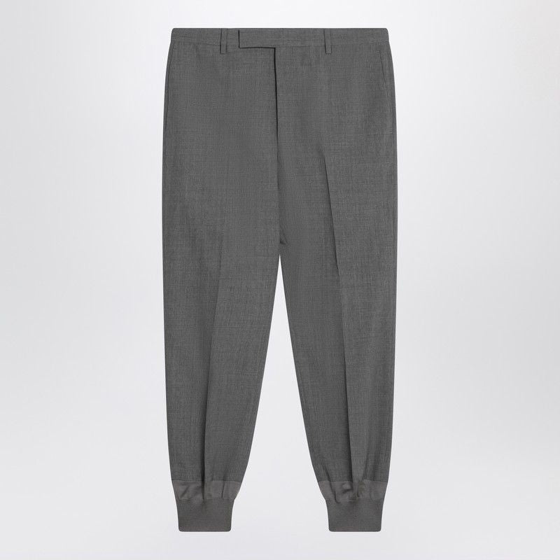 PRADA Men's Wool Jogger Trousers - FW25 Collection