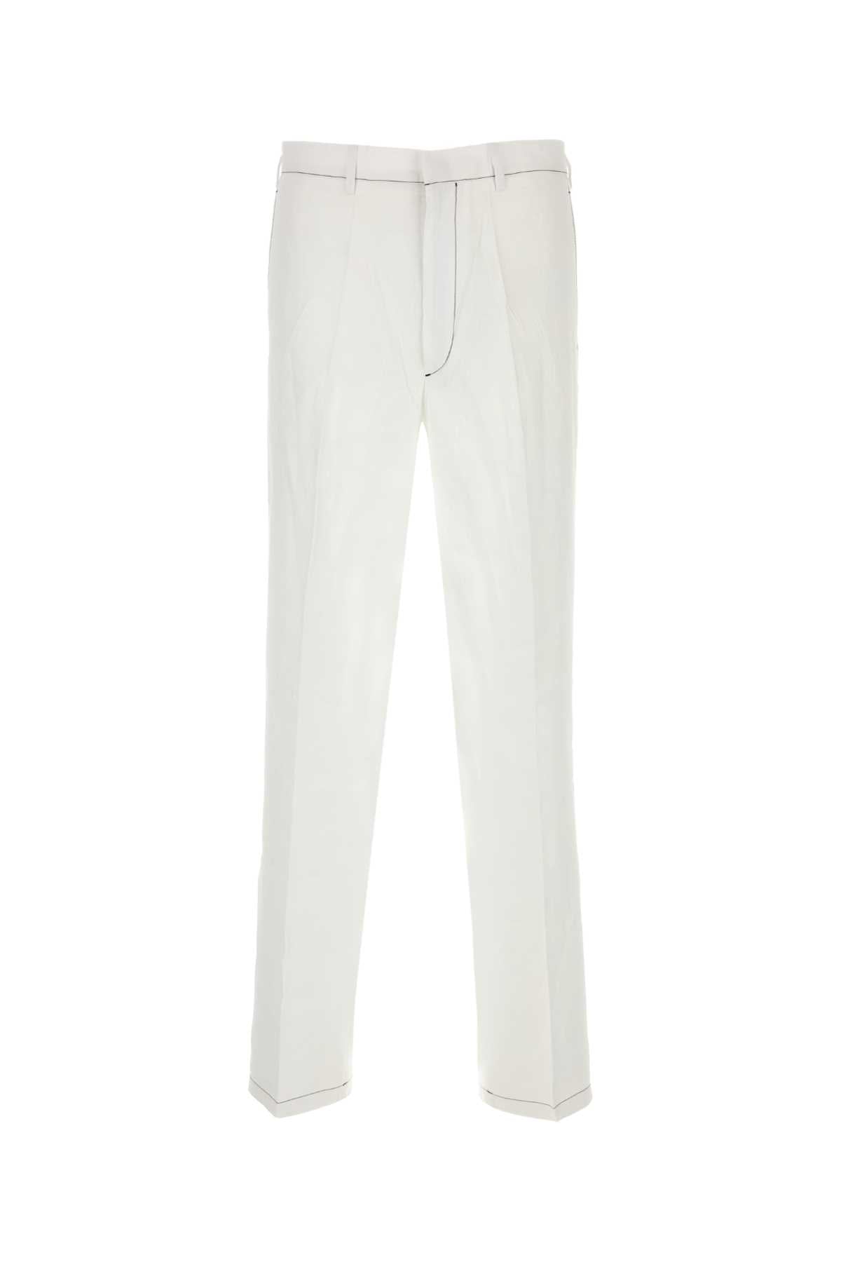 PRADA Linen Trousers for Men - SS25 Collection