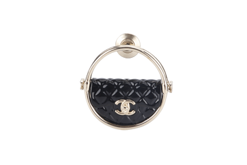 CHANEL BROOCH 23C HULA HOOP WITH DUST COVER AND BOX